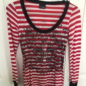 Buckle Striped shirt